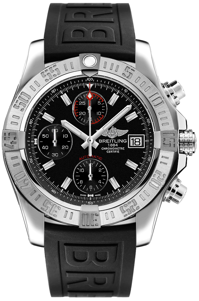 replica Breitling Avenger II Volcano Black Dial Men's Watch A13381111B1S